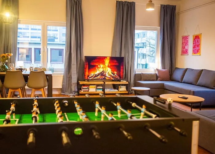 120qm/ City Loft/ Tischkicker Hamburg